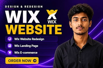 design wix studio website, wix website redesign, figma to wix, wix landing page