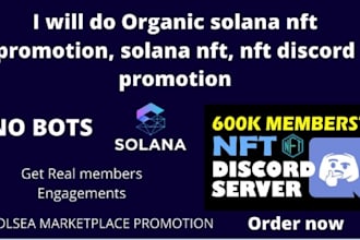 advertise, boost and grow your discord server, organic promotion to get members