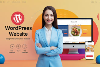 design and develop professional wordpress website
