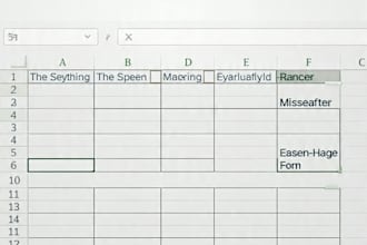 do fast excel data entry, copy paste and typing work accurately