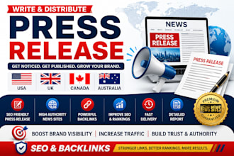 publish canada press release and canada guest post backlinks
