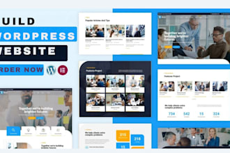 build german wordpress website, redesign wordpress elementor pro website astra