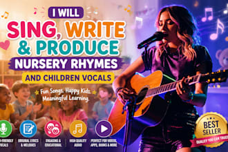 sing nursery rhymes children singer songwriter children vocals