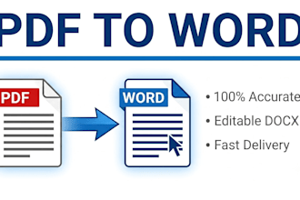 convert manually PDF to word with accurate formatting