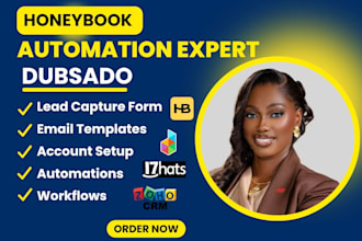 set up dubsado honeybook 17hats acuity clay com zapier workflow automations