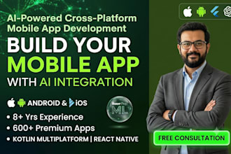 build your mobile app for android and ios with ai integration