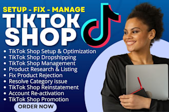 setup tiktok shop fix tiktok shop issues tiktok dropshipping shop management