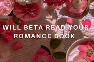 beta read your romance book
