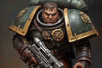 paint your warhammer 40k miniatures
