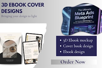 design a selling amazon KDP cover with the 3d mockup