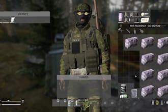 make custom clothing, weapons, gears, and skins for your dayz server