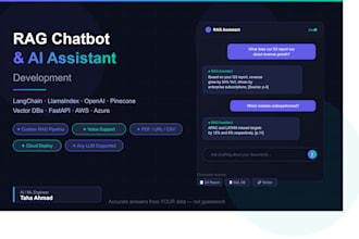 build a custom rag chatbot using langchain, llamaindex, and openai