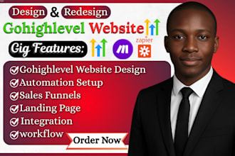 do gohighlevel landing page ghl sales funnel ghl website design or online course