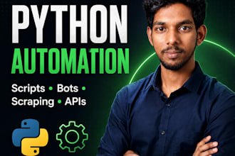 write python scripts for automation data processing or web scraping