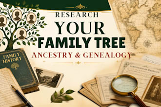 research your family tree, ancestry and genealogy