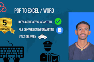 do professional PDF to excel, PDF to word conversion, and formatting