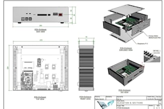 design sheet metal parts for laser cutting, fabrication and manufacturing