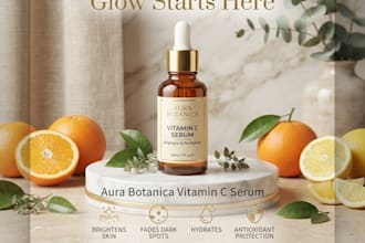 design luxury skincare social media posts