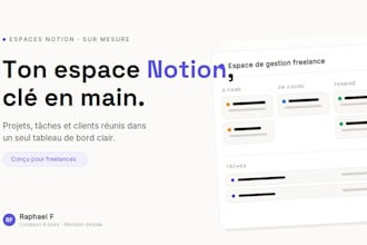 espaces de travail notion sur mesure pour freelances