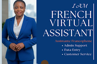 your french virtual assistant for data entry, email and project manage