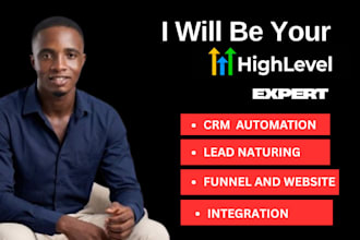 create gohighlevel sales funnel expert landing page funnelish website automation