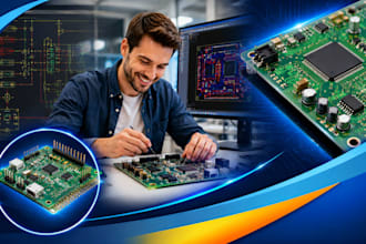 design a professional pcb, schematic, and prototype kicad altium