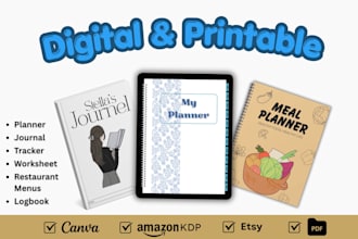 create custom goodnotes planner and hyperlinked digital journal