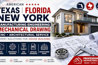 american texas florida new york manufacturing engineering mechanical drawing cnc