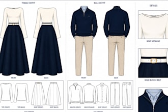 design fashion tech park for single and couples clothing manufacturer