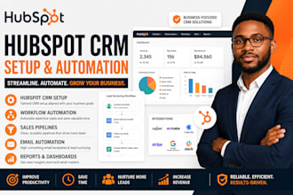 be your hubspot CRM setup and workflow automation expert