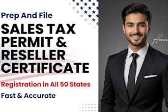 get sales permit and resale certificate or tax exemption