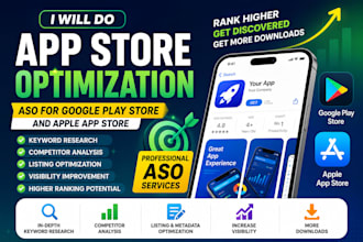 do app store optimization aso for google play and app store