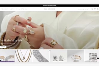 build luxury shopify jewelry store or website for wristwatch