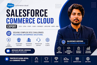 fix salesforce commerce cloud sfcc bugs, checkout and sfra issues