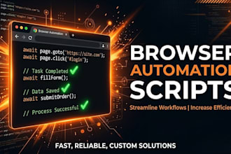 build custom javascript automation scripts for your web workflow
