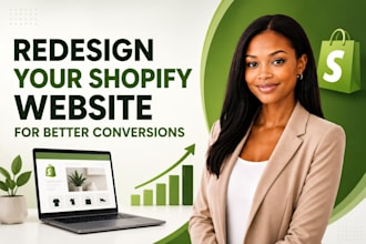 redesign your shopify website for better conversions