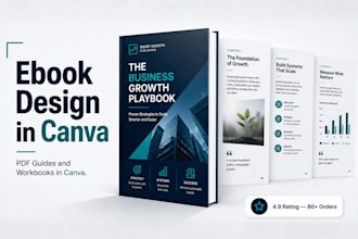 design an ebook, lead magnet or workbook in canva