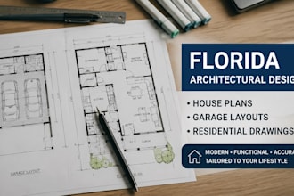 design florida garage layouts, house plans and residential architectural design