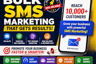 do bulk SMS marketing, SMS blast and targeted text message marketing campaign