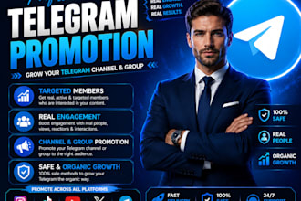 telegram channel promotion organic growth strategy for your telegram domain