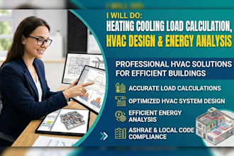 do heating cooling load calculation hvac design and energy analysis