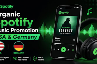 do organic USA, german spotify music promotion and audience growth