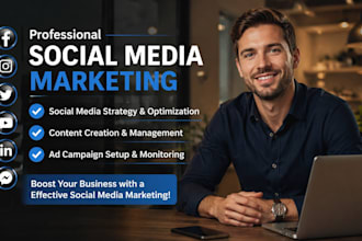 be your professional social medial  and content creator