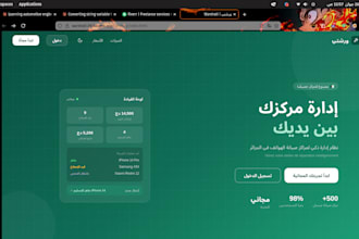 build a professional web app or business dashboard