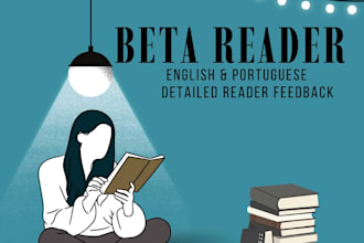 beta read your portuguese book or manuscript and provide detailed feedback