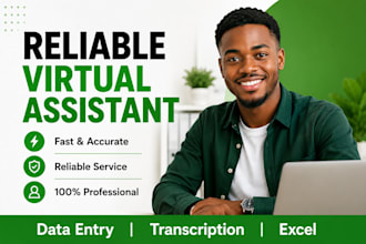 carry out accurate audio transcription and data entry