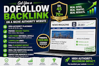 get you a dofollow backlink on a niche authority website