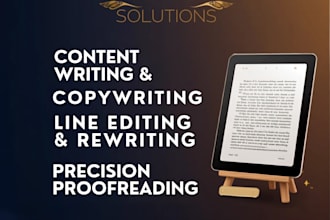writing, copywriting, ms office task
