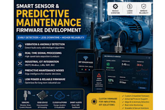 predictive maintenance firmware iot sensor vibration ai edge system dev