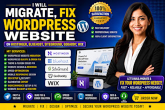 fix, maintain, manage hostinger wordpress maintenance, hosting and technical SEO